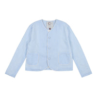Coco Blanc Pale Blue/White Seersucker Suit