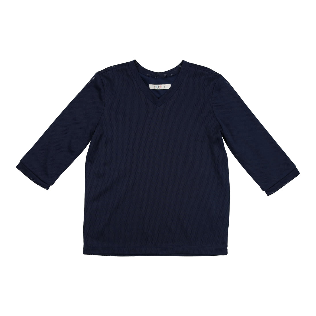 Coco Blanc Navy/White3/4 Sleeve Tennis Tee