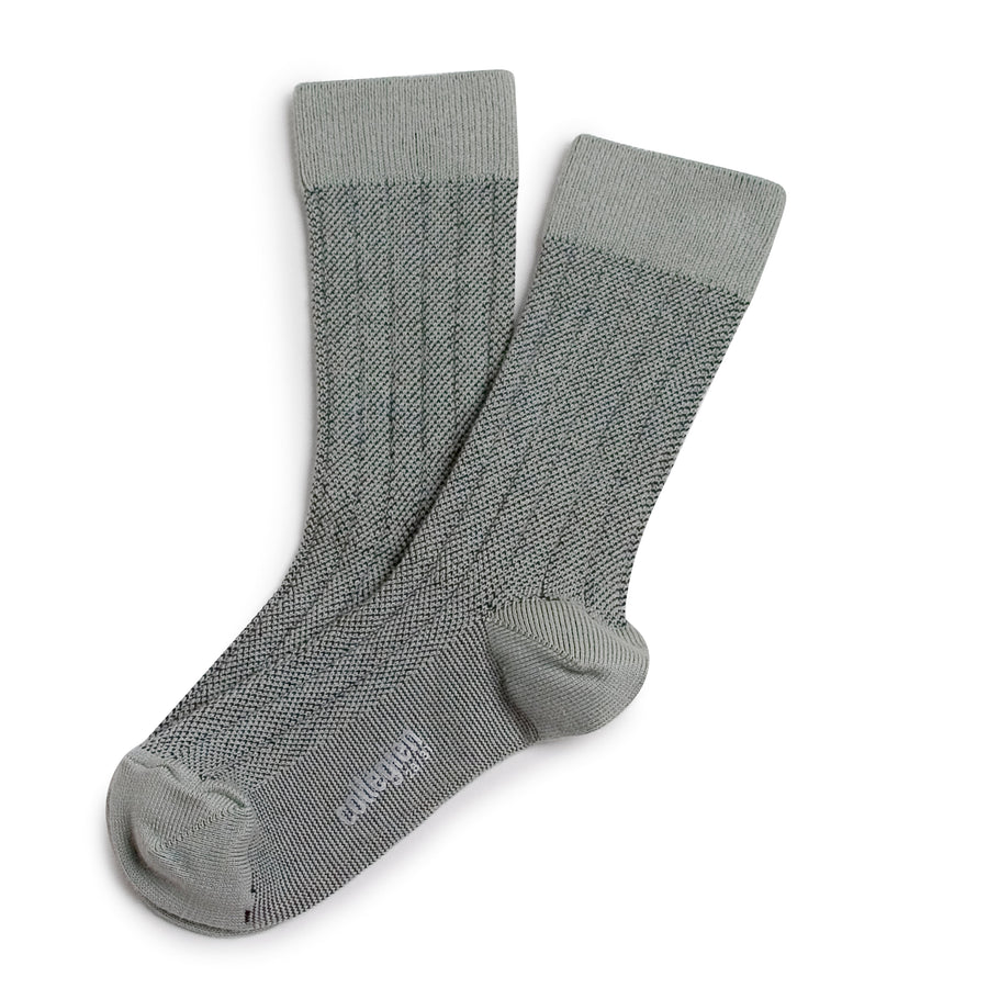 Collegien accessories Collegien Aquamarine Grain de Caviar Socks