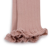Collegien accessories Collegien Old Pink Alienor Footless Tights