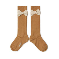 Collegien accessories Collegien Salted Butter Caramel Jeanne Socks