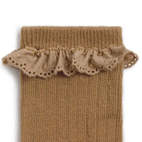 Collegien accessories Collegien Salted Butter Caramel Pauline Socks