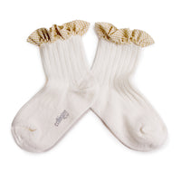 Collegien accessories Collegien White Brigitte Socks
