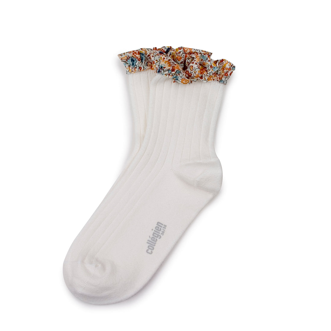Collegien accessories Collegien White Charlotte Socks