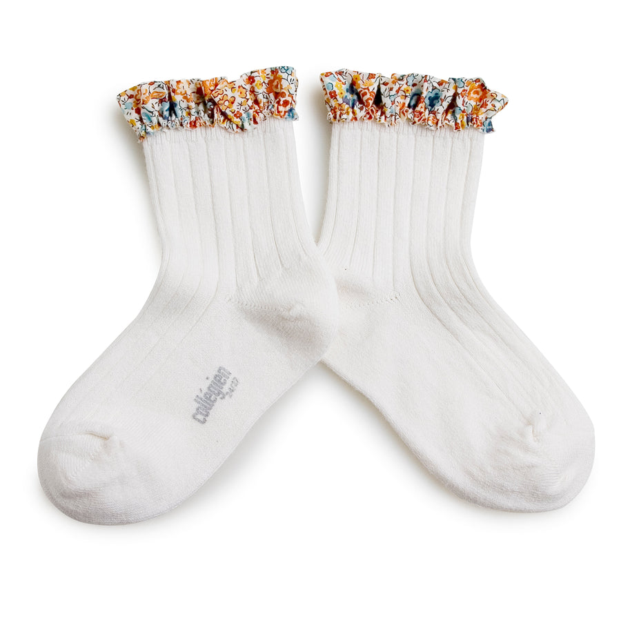 Collegien accessories Collegien White Charlotte Socks