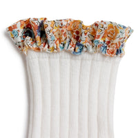 Collegien accessories Collegien White Charlotte Socks