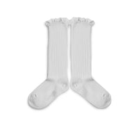 Collegien accessories Collegien White Josephine Socks