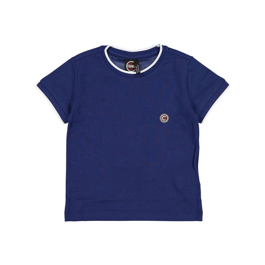 Colmar tees Colmar Blue Corner Logo Tee