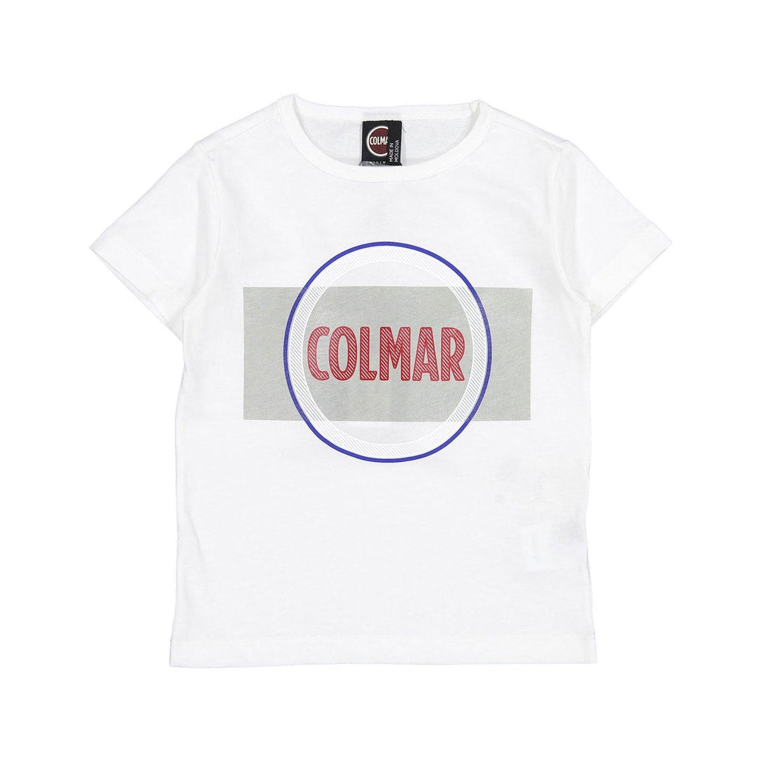 Colmar tees Colmar White Logo Embroidered Tee