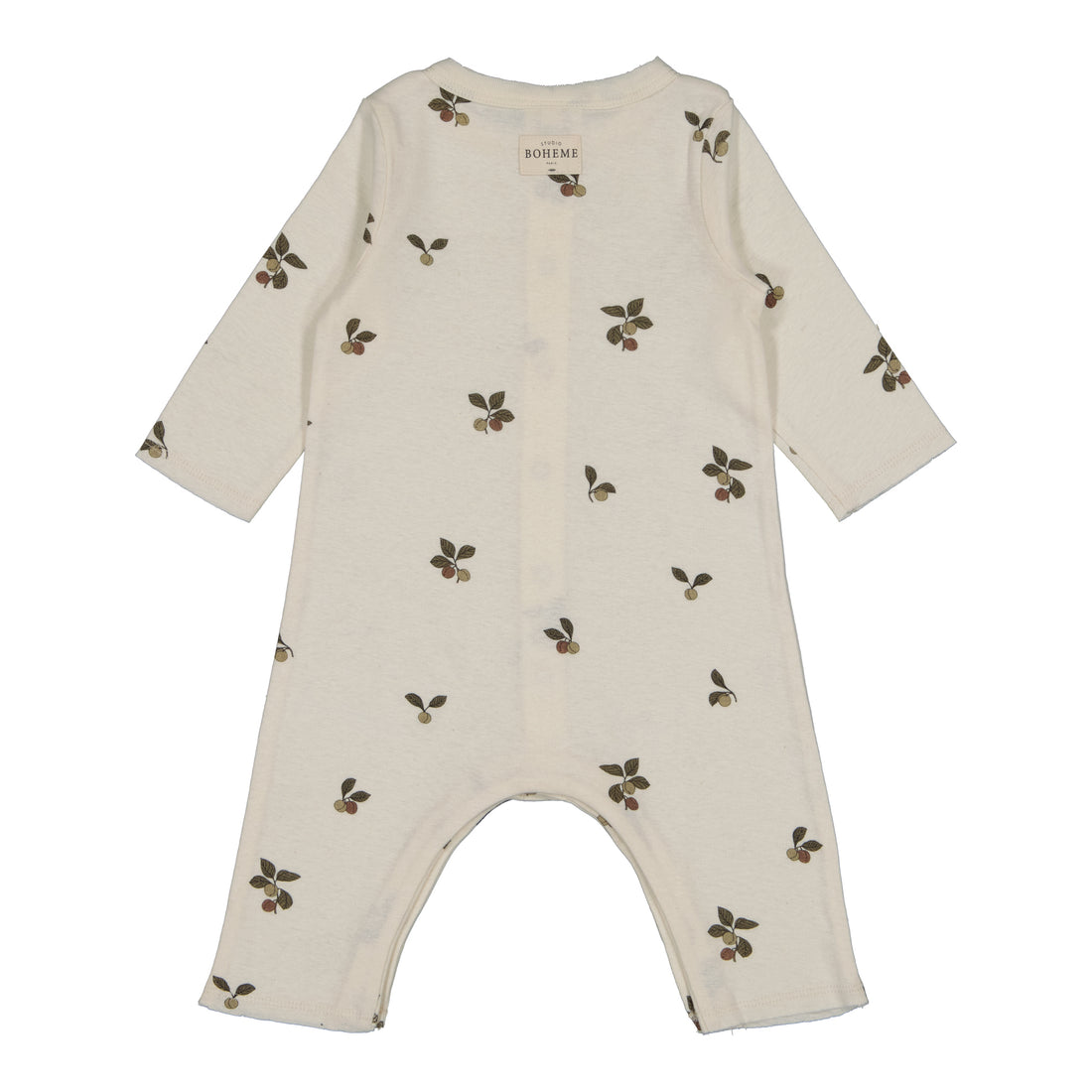 Studio Boheme Off White Plums Print Ben Jumpsuit