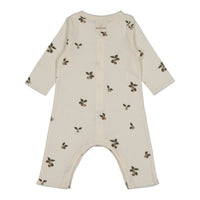Studio Boheme Off White Plums Print Ben Jumpsuit
