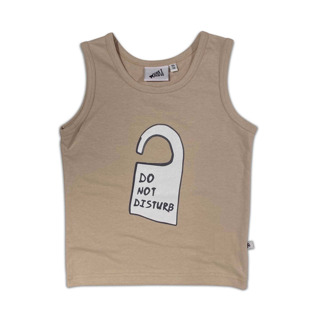 Cos I Said So tees Cos I Said So Cement Do Not Disturb Tank Top