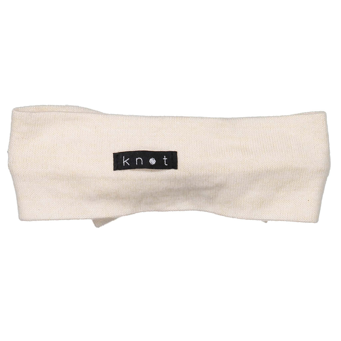 Knot Hairbands Cozy Bow Headwrap // Cream
