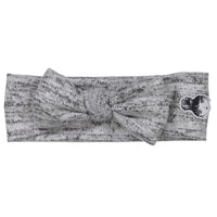 Knot Hairbands Cozy Bow Headwrap // Grey