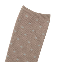Bene Bene  Mocha Pink Dot Dot Socks