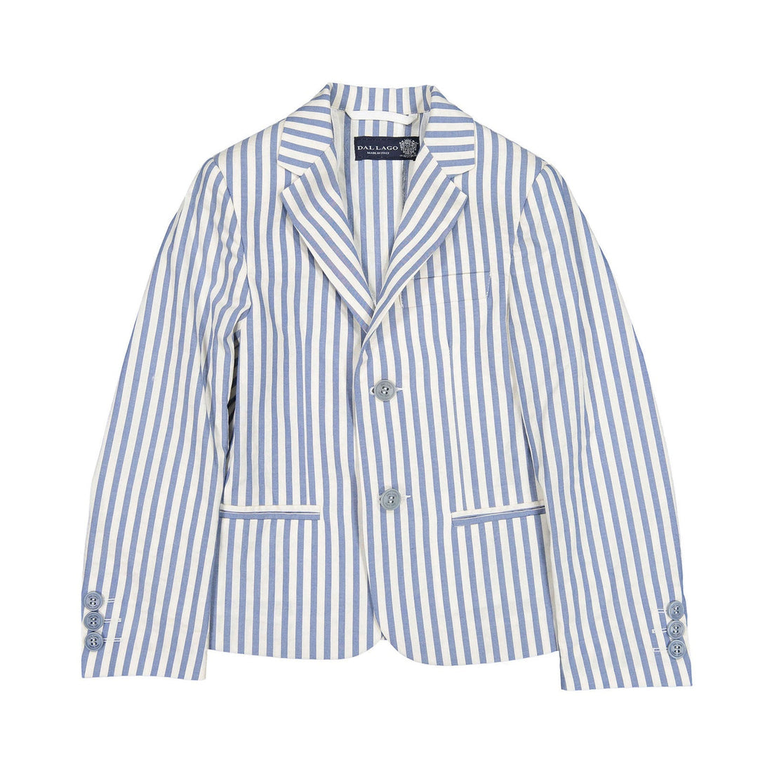 Dal Lago blazers Dal Lago Thick Blue Stripe Garey Jacket