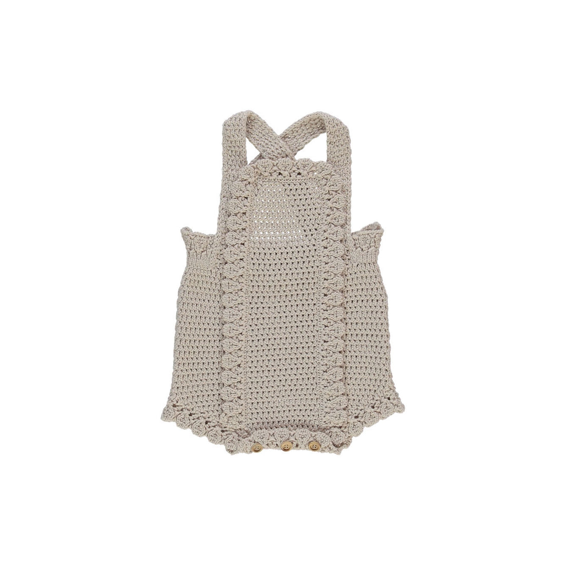 Bebe Organic Natural Daphne Romper