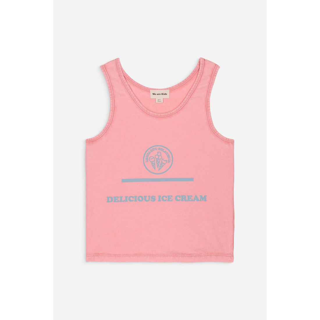 We are Kids Summer Pink + Print Ice Cream Marcel Tank