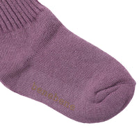 Bene Bene  Purple Coloring Ribbed Socks