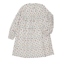 Delicat Ecru Floral Print Popelin Dress