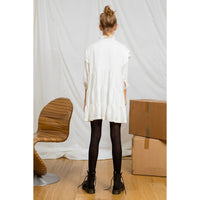 Little Remix Cream Elda Layered Dress