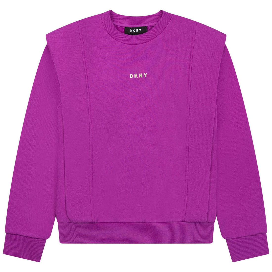 DKNY sweatshirts DKNY Purple Small Logo Sweatshirt