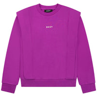 DKNY sweatshirts DKNY Purple Small Logo Sweatshirt