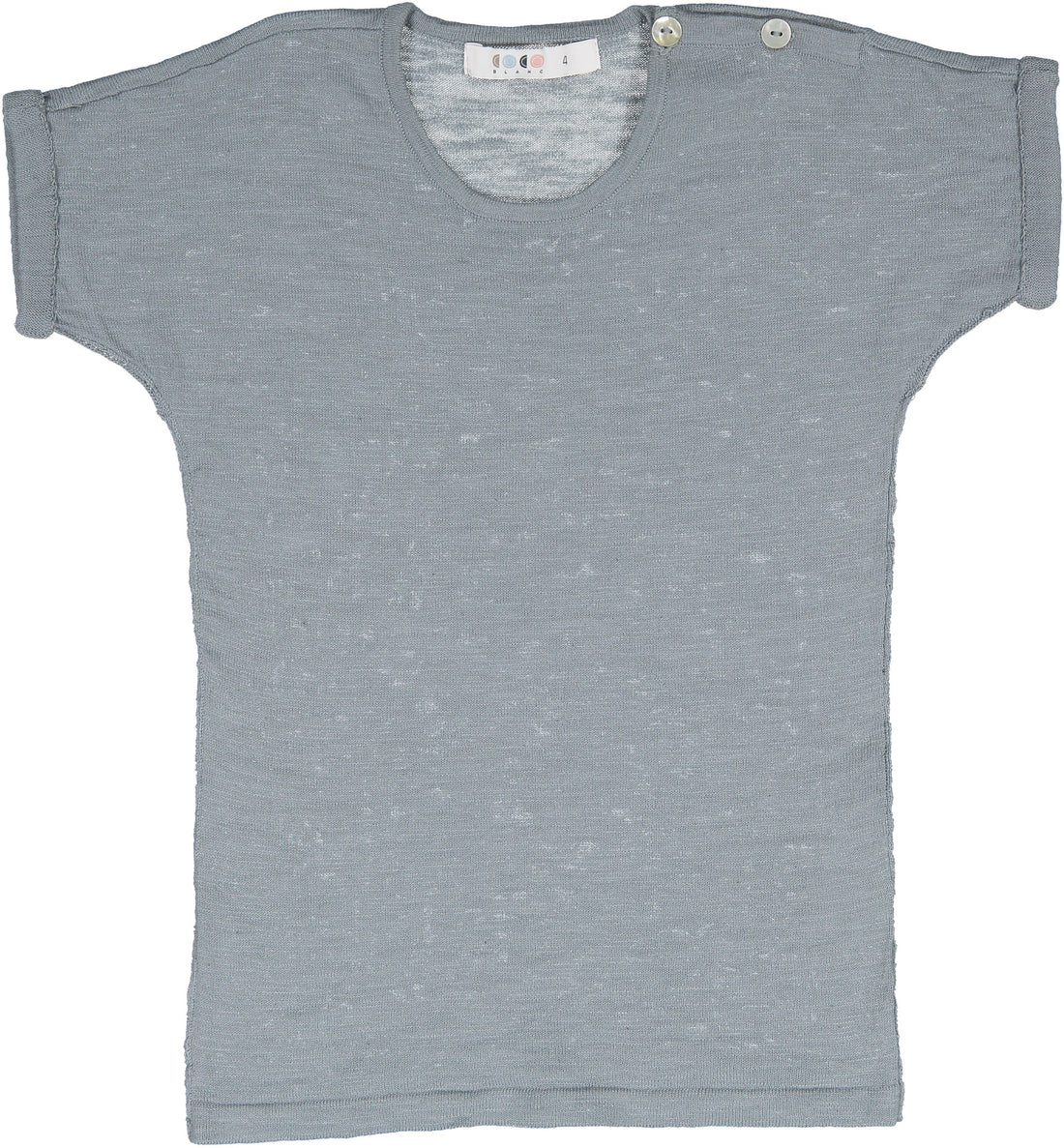 Coco Blanc Silver Blue Dolman Top - Ladida