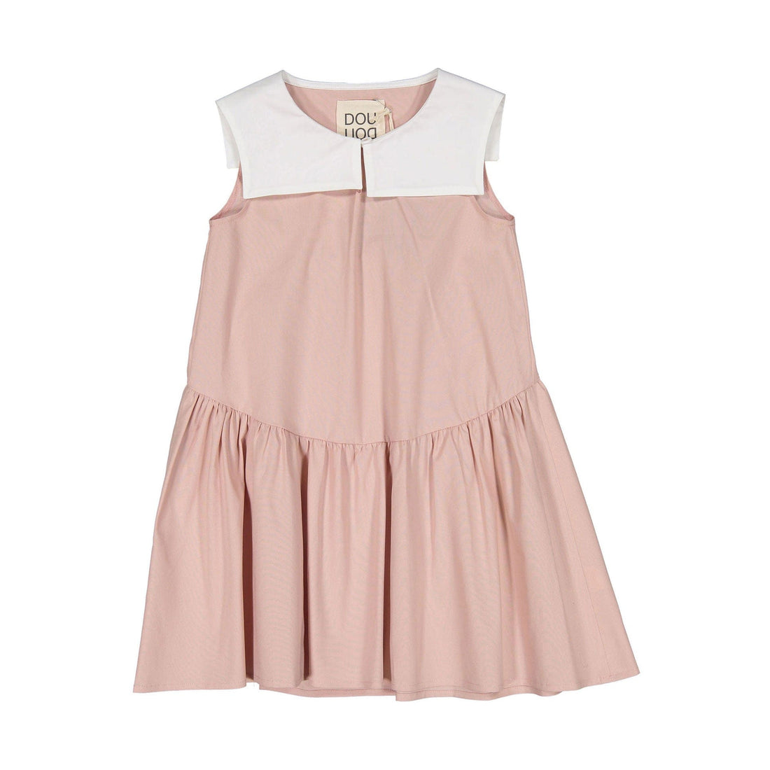 Doudou dresses DOUDOU Old Rose Sailor Collar Dress