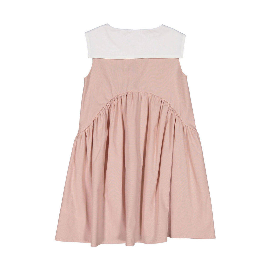 Doudou dresses DOUDOU Old Rose Sailor Collar Dress