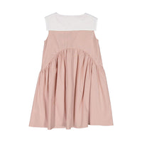 Doudou dresses DOUDOU Old Rose Sailor Collar Dress