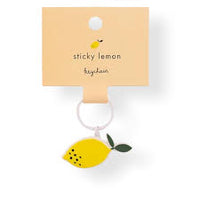 Sticky Lemon Lemon Keychain