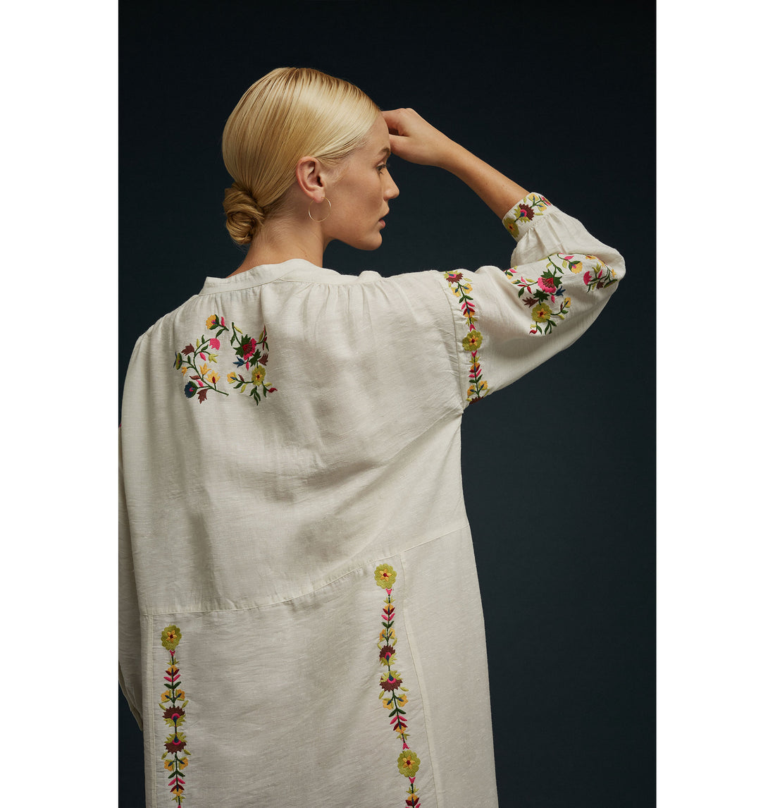 Soeur Ecru Embroidered Irina Dress