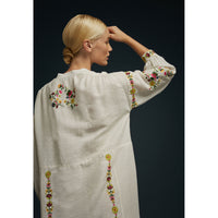 Soeur Ecru Embroidered Irina Dress