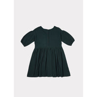 Caramel Forest Green Dusia Dress