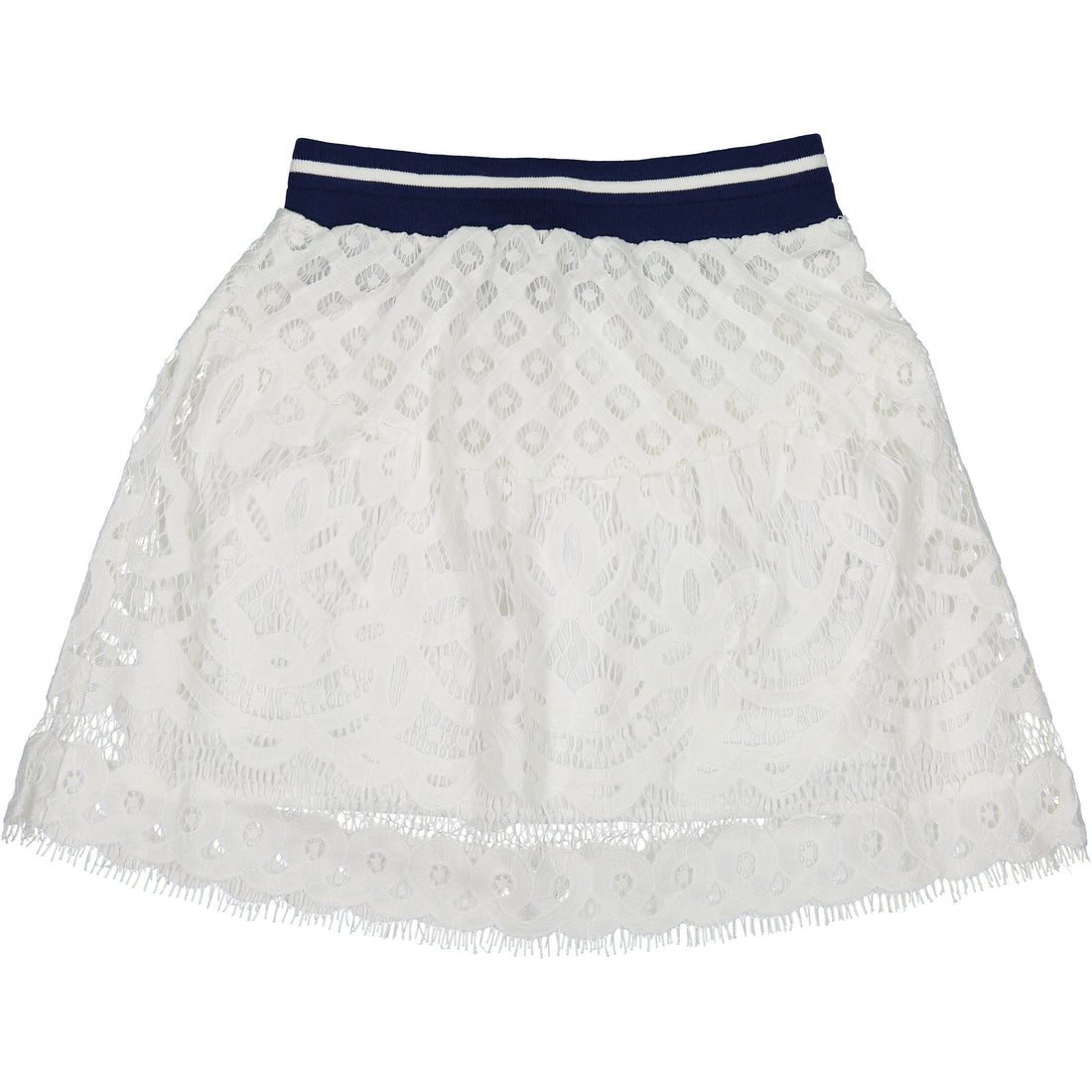 Remix Cream Audrey Ruffle Skirt - Ladida