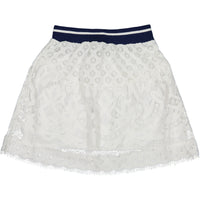 Remix Cream Audrey Ruffle Skirt - Ladida