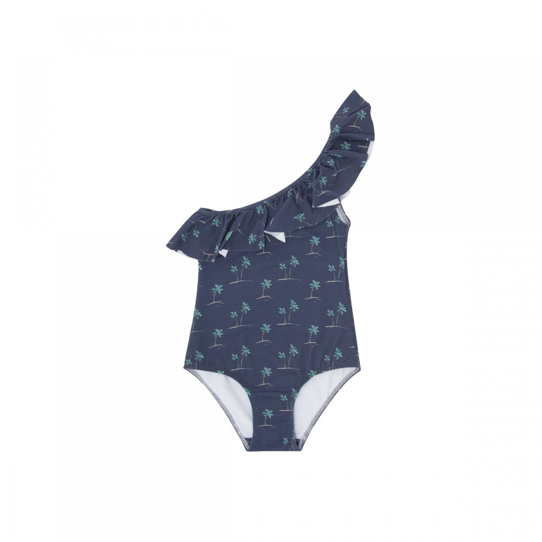 Bonton Navy Palm Tree Swimsuit