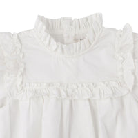 Bene Bene  Ivory Sheer Frill Romper