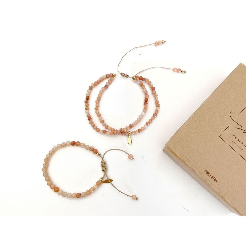 Mrs. Ertha Red Aventurine Me And Mom Set