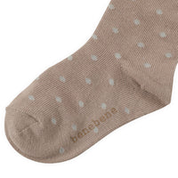 Bene Bene  Mocha Pink Dot Dot Socks