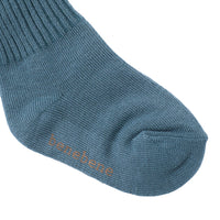 Bene Bene  Blue-Green Coloring Ribbed Socks