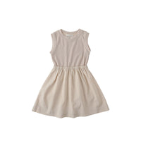 Bene Bene  Cream Lean Sleeveless Dress