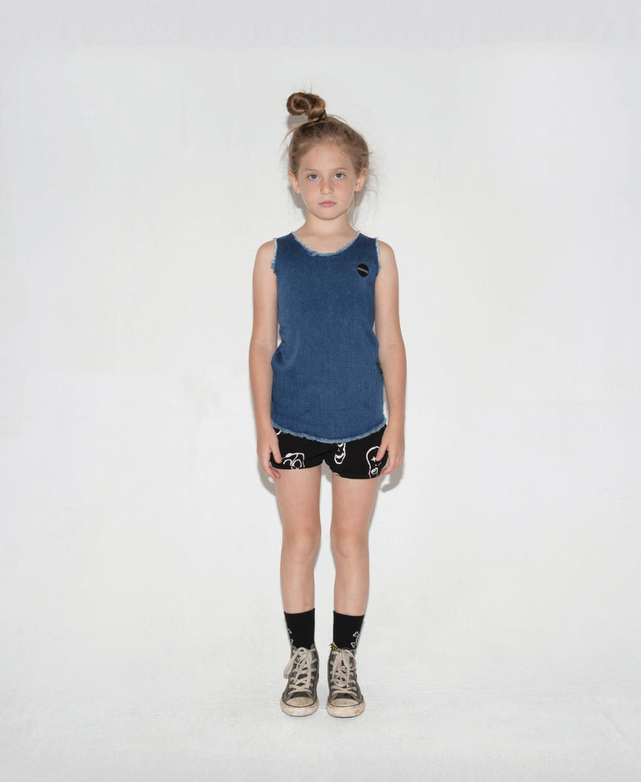 NUNUNU Denim Tank