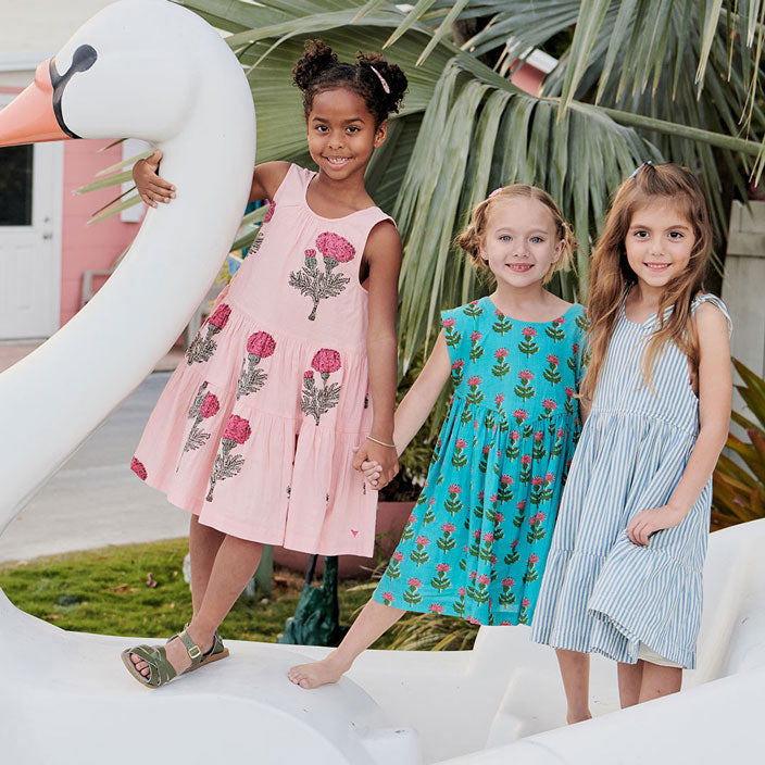 Pink Chicken Eloise Dress - Blush Marigold