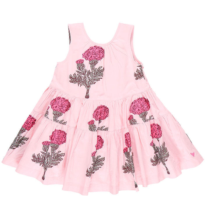 Pink Chicken Eloise Dress - Blush Marigold