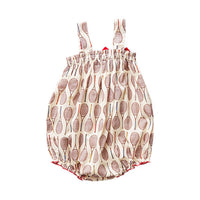 Pink Chicken Tennis Rackets Emma Lou Romper