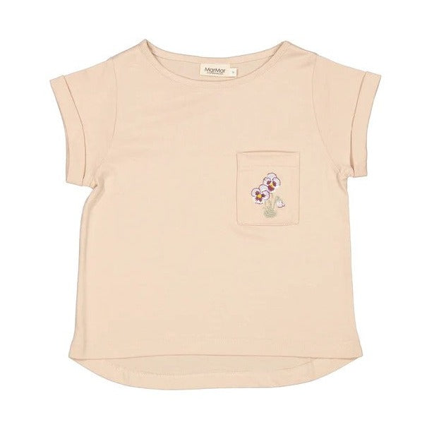 MarMar Copenhagen Rose Moon Tavora Embroidered T-shirt