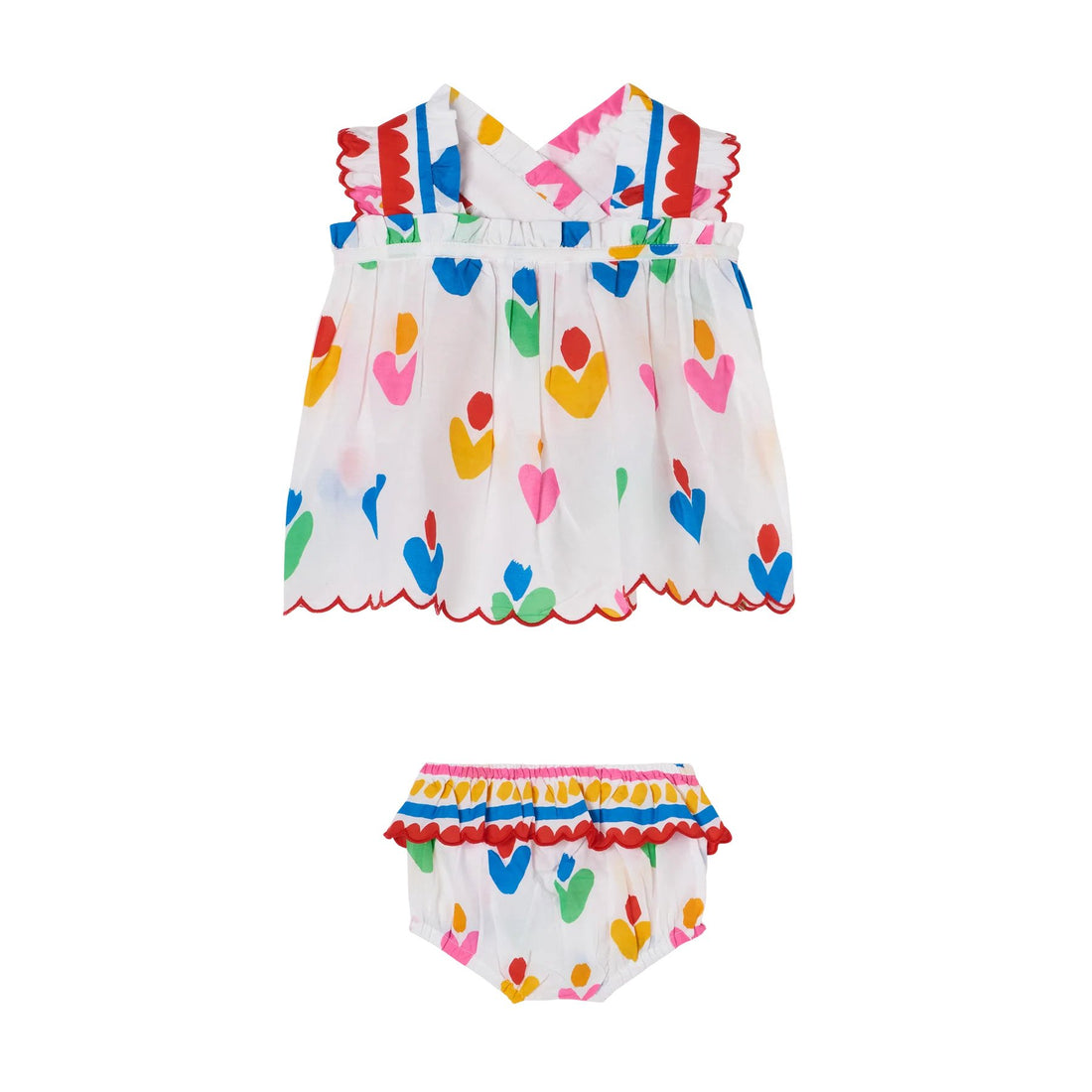 Stella McCartney Heart Flowers Baby Set