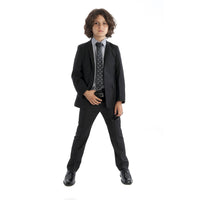Appaman Black Logo Tie